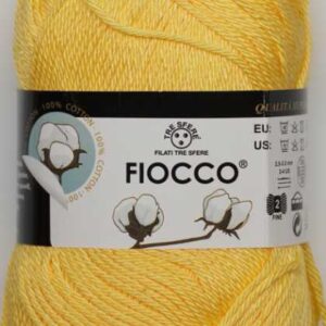 Cotone Fiocco Giallo Scuro