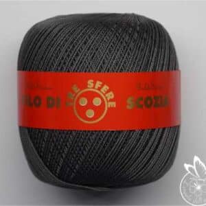 Cotone filo di Scozia Titolo 5 Nero