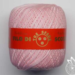 Cotone filo di Scozia Titolo 5 Rosa