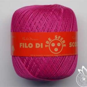 Cotone filo di Scozia Titolo 5 Fucsia