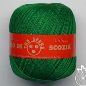 Cotone filo di Scozia Titolo 5 Verde