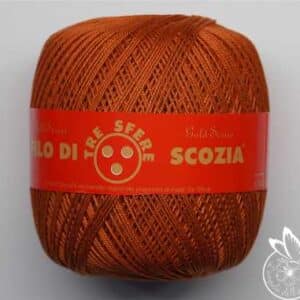 Cotone filo di Scozia Titolo 5 Terracotta