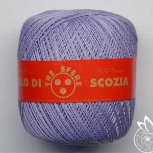 Cotone filo di Scozia Titolo 5 Lilla