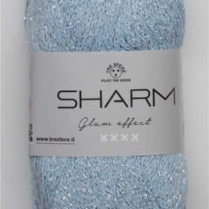 Cotone Sharm Azzurro - Argento