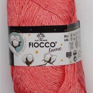 Cotone Fiocco Lamé Corallo