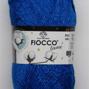 Cotone Fiocco Lamé Bluette