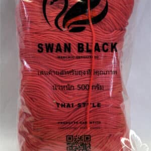 Cordino Swan black Rosso